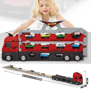 ZG 207CM di treno Camiones De Juguete Diecast Cars deformazione catapulta grande camion pista di espulsione pieghevole catapulta camion giocattolo - Product Image 1