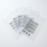Sacs en plastique transparents de grande capacité, résistants aux déchirures, en PE, pour l'emballage de pièces de quincaillerie en vrac à usage industriel