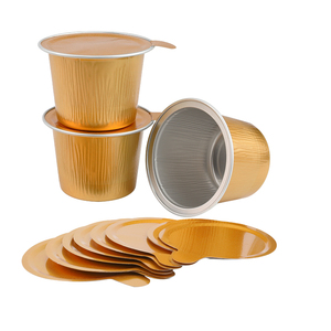 Wholesale 60ml Eco-friendly Carry/take Out Food Box Disposable Aluminum Foil Hot <b>Soup</b> <b>Bowl</b>/conatiner - Product Image 2