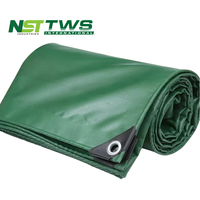 Bâche PVC enduite imperméable et antistatique 500 GSM sur mesure pour abris de volailles, poulaillers et fermes