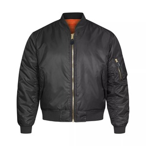 Pakistan fabricant Style décontracté hiver Bomber veste hommes doudoune fermeture éclair imperméable couleur unie personnalisable XL - Product Image 1