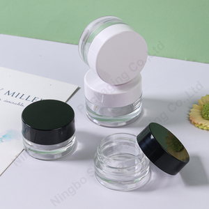 Chăm sóc da sang trọng vòng 5g 10g 20G Du Lịch Kích thước nhỏ trong suốt Vật nuôi dày tường <span class=keywords><strong>Jar</strong></span> mắt Kem <span class=keywords><strong>container</strong></span> Nhựa nặng <span class=keywords><strong>Jar</strong></span> - Product Image 3
