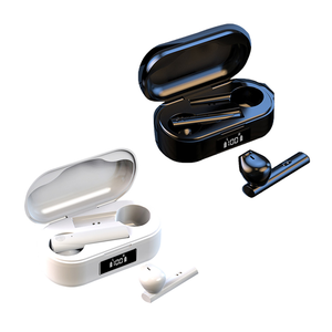 टच Earbuds पोर्टेबल कस्टम काले इयरफ़ोन में एएनसी ROHS स्मार्ट वायरलेस बीटी खेल यात्रा-कान ईरफ़ोन हेडफ़ोन - Product Image 2