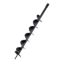Tarière électrique industrielle 20V sans balais, à batterie, pour le forage de trous, longueur 80cm, diamètre 100mm/150mm, garantie 3 ans