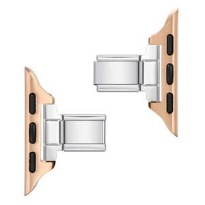 Connecteur de <span class=keywords><strong>bracelet</strong></span> <span class=keywords><strong>Apple</strong></span> et Xiaomi pour module italien, accessoires de bijouterie DIY pour assemblage de bracelets - Product Image 5