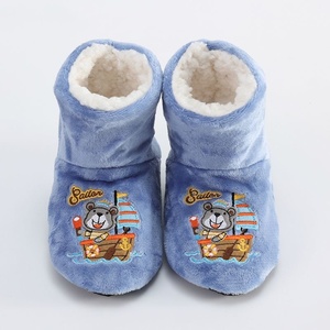 <strong>Men</strong> Boys Toddlers Kids Children Silky Flannel Fleece Custom Animal Sailing Cozy Sherpa Lined Non-slip Indoor Home <strong>Slipper</strong> <strong>Boots</strong> - Product Image 2