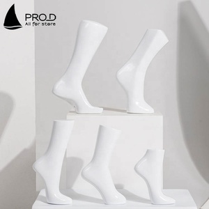 Boutique de chaussures Simulation de <span class=keywords><strong>pied</strong></span> prothétique Modèle Blanc <span class=keywords><strong>Homme</strong></span> Cheville Chaussures Chaussette Présentoir <span class=keywords><strong>Mannequin</strong></span> - Product Image 2