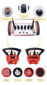 Cheap Factory Hot Sales F21-E1 Industrial Single/Double Speed Crane <b>Remote</b> <b>Control</b> IP65 Waterproof 225m Range PA66 High Quality - Product Image 4