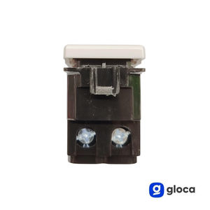 Interrupteur à bouton-poussoir Gloca 1P 16A 220V, borne à vis en plastique IP40 pour la série Matix - Product Image 4