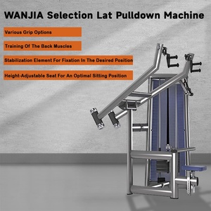 Equipo de Gimnasio Comercial: Máquina de Polea Frontal para Tracción Lateral (Lat Pulldown) con Carga de Pernos - Product Image 2