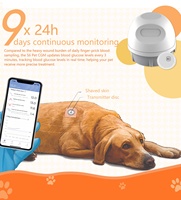 Vente en gros directe usine : Glucomètre pour animaux de compagnie, support OEM/ODM, vente en gros, capteur CGM vétérinaire pour hôpitaux vétérinaires