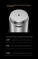 Diffuseur d'huiles essentielles portable pour voiture M22 Maonoal 15ml, métal, sans eau, fonctionne sur piles