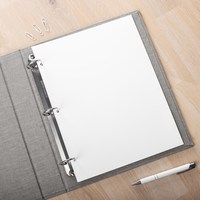 A4 Lin Vegan Cuir Lay Flat Photocard Photo Card Album Dossier de Fichiers Organisateur de Documents 3 4 Classeur à Anneaux pour Kpop Collector
