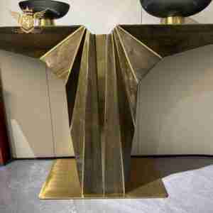 Cao cấp đồng hiện đại sang trọng lối vào bảng hành lang giao diện điều khiển tự nhiên mã não lối vào bảng - Product Image 6