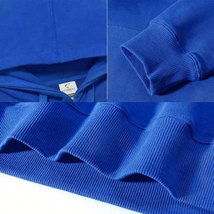 Hoodies vierges OEM de haute qualité en coton épais, fabrication sur mesure, impression DTG, logo, 400 g/m² - Product Image 3