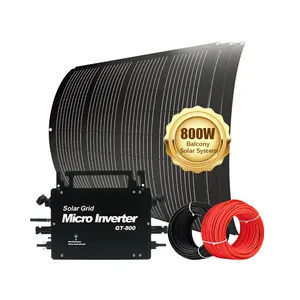 Populaire Netband 600W 800W Zonnestelsel Micro Mppt Zonnepaneel Balkon Power Fotovoltaïsche Systemen