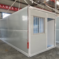 Maison conteneur modulaire pliante 20Ft 40Ft Mobile Home Office & Villa Conteneur extensible en acier et en bois