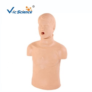 Maniquí de Entrenamiento de RCP de Medio Cuerpo para Adultos, Modelo de Obstrucción, Compresión Torácica Externa - Product Image 2