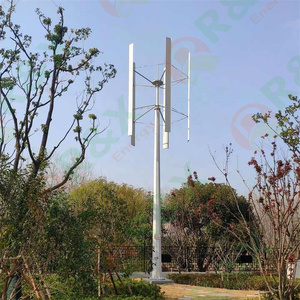 Sistema Híbrido Solar Eólico Vertical de 10-30KW para Uso Doméstico R&X RX-HV 24V-380V Generador Magnético Trifásico RX-HV Generador Eólico de 20kw RX- - Product Image 6