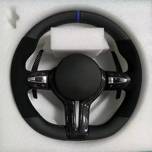 Volante completo de fibra de carbono de gamuza LED mejorado para <span class=keywords><strong>BMW</strong></span> X3 X4 X5 F10 F20 F30 F11 F44 F13 F15 F85 M6 - Product Image 4