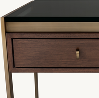 Meubles de bureau vintage américains Bureau d'ordinateur Bureau d'hôtel Villa Fabrication de meubles sur mesure Vente directe d'usine