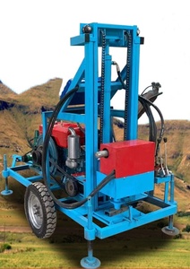 Unité de forage de puits d'eau montée sur chenilles, Foreuse rotative pour trous de dynamitage, Machine de forage compacte et portable pour sondages - Product Image 5