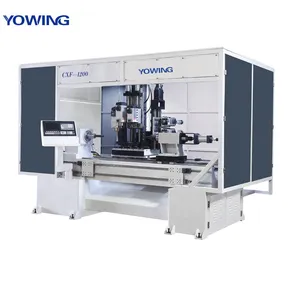 CXF-1200 ขาเก้าอี้คอลัมน์บันได 5 แกนเครื่องกลึง CNC ศูนย์เครื่องจักรกลไม้