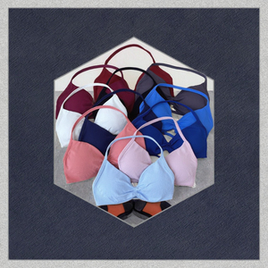 Ruched Seamless Breathable Yoga <b>Set</b> Sportswear for Gym Bra Strappy Sports Bra <b>2</b> <b>Piece</b> <b>Set</b> V-neck High Support Workout Clothes - Product Image 3