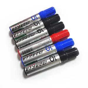 Groothandel Super Jumbo Gekleurde Permanente Marker 10Mm Waterdichte Marker Pen Voor School En Kantoor