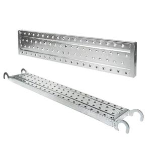 Andamio de pasarela resistente a la corrosión de alta resistencia, tablones de acero, ganchos de tablones de construcción de cubierta de Metal para construcción de edificios - Product Image 1