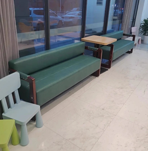 Sofá <span class=keywords><strong>de</strong></span> Hotel <span class=keywords><strong>de</strong></span> Diseño Moderno con Asiento <span class=keywords><strong>de</strong></span> Cuero Sintético para Salón <span class=keywords><strong>de</strong></span> Belleza, Barbería, Centro Comercial, Hospital, Escuela, Áreas <span class=keywords><strong>de</strong></span> Espera, Áreas <span class=keywords><strong>de</strong></span> Recepción - Product Image 1