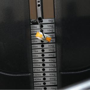 Entrenador de prensa de piernas sentado en el centro de fuerza Máquina de prensa de cuerpo inferior sentado de grado gimnasio para fuerza de glúteos de definición de muslo - Product Image 4