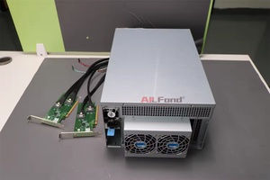 Boîtier graphique externe 4-GPU à large bande passante avec interface SFF8654, système de refroidissement PCIe 4.0 x16, alimentation 2000W - Product Image 5