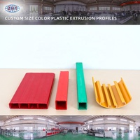 China Perfiles de plástico cuadrados extruidos de ABS personalizados Muestra gratis UPVC Trunking eléctrico Extrusión de PVC Perfiles cuadrados de plástico