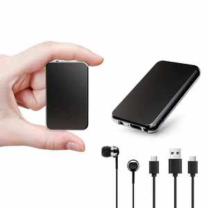 Grabadora <span class=keywords><strong>de</strong></span> Voz Digital Mini <span class=keywords><strong>de</strong></span> 10g con Reducción <span class=keywords><strong>de</strong></span> Ruido PCM <span class=keywords><strong>de</strong></span> 16GB y OTG - Product Image 1