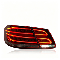 Nouvelles feux arrière LED de luxe avec lentille transparente pour Mercedes Classe E W212 2009-2013, feux de circulation/clignotants/feux de freinage, garantie 1 an