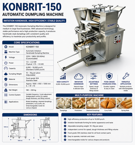 Machine à faire des raviolis 150 1200W Automatique Empanada Gyoza Samosa <span class=keywords><strong>Ravioli</strong></span> Maquina Para Hacer Empanadas 10000pcs/h - Product Image 1