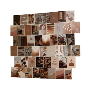 Kit de <span class=keywords><strong>Collage</strong></span> mural imprimé personnalisé <span class=keywords><strong>Photo</strong></span> 4x6 pouces 50 pièces cartes décor de salle Kit de <span class=keywords><strong>Collage</strong></span> esthétique pour mur - Product Image 1