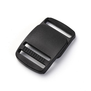 <b>Plastic</b> <b>Sliding</b> Buckle 25mm Black Durable For Bags Adjustable Buckle Part J1098-25 - Product Image 2