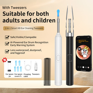 Outil <span class=keywords><strong>de</strong></span> nettoyage d'oreilles avec capuchon <span class=keywords><strong>de</strong></span> protection, otoscope, cure-<span class=keywords><strong>oreille</strong></span> avec caméra, nettoyeur <span class=keywords><strong>de</strong></span> cérumen et pince à épiler - Product Image 5