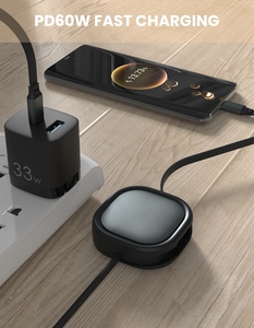 3-Trong-1 Có Thể Thu Vào USB Cáp Sạc Nhanh Pd 60W Type-C Với 3A Hai Bên Kéo Đa Sạc Cho IOS Điện Thoại Di Động Và Xe Ô Tô - Product Image 4