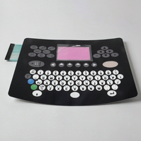 Clavier à membrane série A (avec petit écran LCD) DB37726 compatible pour pièces de rechange D CIJ