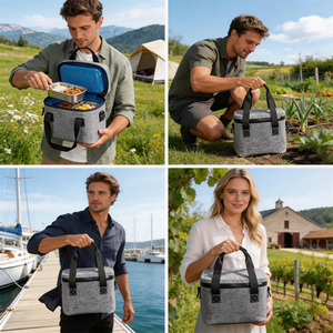 Mini glacière isotherme 4L, étanche, portable, pour bento, aliments pour bébé, travail, pique-nique, voyage, collations, boissons - Product Image 2