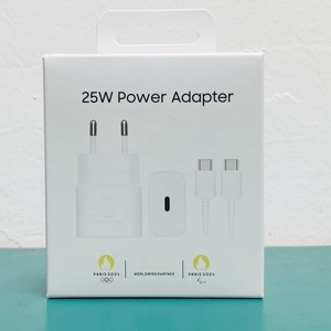 Cargador de pared de <span class=keywords><strong>carga</strong></span> superrápida Usb-c de 25W, adaptador de viaje tipo C PD, cargador de energía para Samsung Galaxy S24 S23 <span class=keywords><strong>S22</strong></span> - Product Image 1