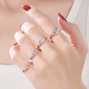 Bague de fiançailles SGARIT sur mesure, taille marquise, 0,5-3 carats, diamant de laboratoire VVS D, or massif 18 carats, alliance de mariage IGI pour femme - Product Image 5