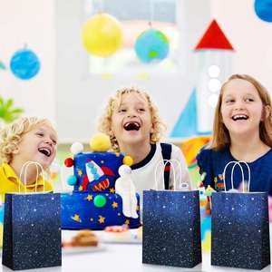 Galaxy <b>Party</b> <b>Bags</b> <b>Space</b> <b>Party</b> Favor <b>Bags</b> Starry Night Gift Goodie <b>Bag</b> Galaxy Treat Candy <b>Bag</b> for <b>Space</b> Stars Themed Birthday - Product Image 5