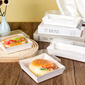 Boîte d'emballage pour gâteau tiramisu à usage unique, vente en gros d'usine, boîte à dessert, boîte à sandwich, boîte d'emballage <span class=keywords><strong>Reine</strong></span> <span class=keywords><strong>des</strong></span> <span class=keywords><strong>neiges</strong></span> - Product Image 5