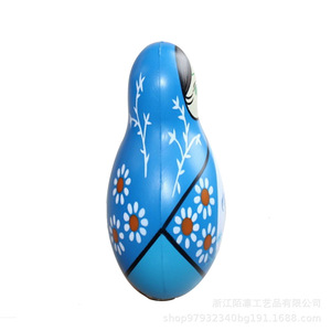 Pu Foam Russian Doll Shape Fidget Toy For Kids 2 4 Years Unisex High <b>Rebound</b> Gift - Product Image 4