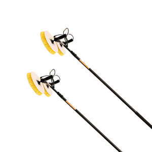 2023 vente chaude X4 <span class=keywords><strong>moteur</strong></span> sans balais/<span class=keywords><strong>moteur</strong></span> à balais 3.5m 5.5m 7.5m double tête portable <span class=keywords><strong>panneau</strong></span> <span class=keywords><strong>solaire</strong></span> brosse de nettoyage rotative - Product Image 2