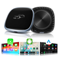 Rhythm 4 + 64GB Android 13 CarPlay AI Box Qualcomm 6115 CPU 5G WiFi BT 5,0 Navegación GPS Dongle 3 en 1 Adaptador inalámbrico Carplay